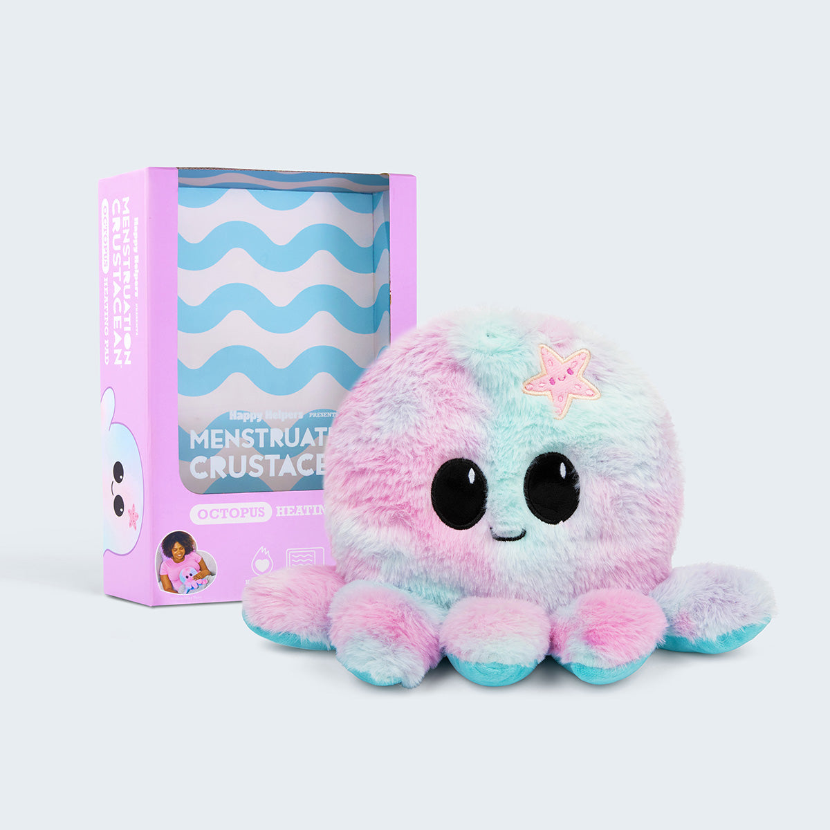 Menstruation Crustacean Octopus Heating Pad - Túi Chườm Nóng Giảm Đau Bụng Kinh Hình Bạch Tuộc - Relatable - Hình ảnh sản phẩm