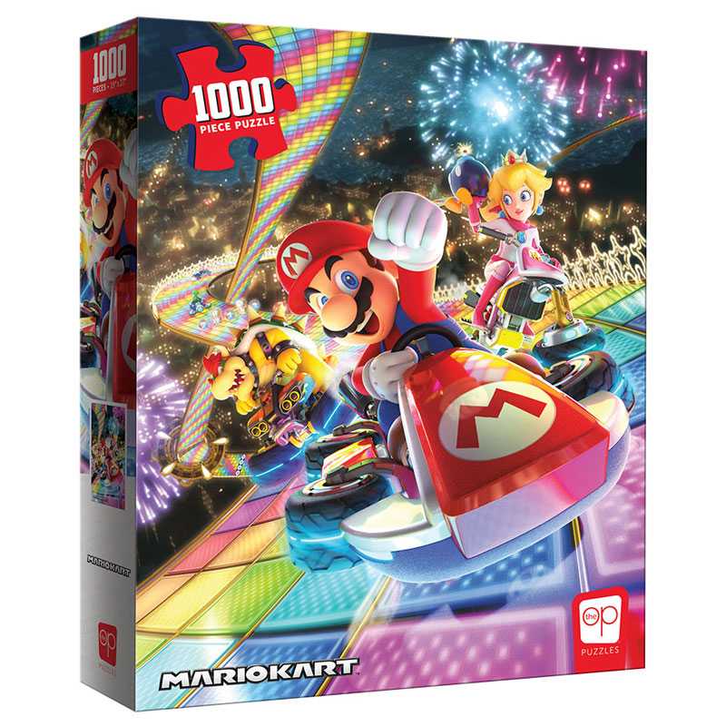 Mario Kart™ "Rainbow Road" 1,000 Piece Puzzle - Bộ xếp hình Jigsaw - The Op Games - Hình ảnh sản phẩm