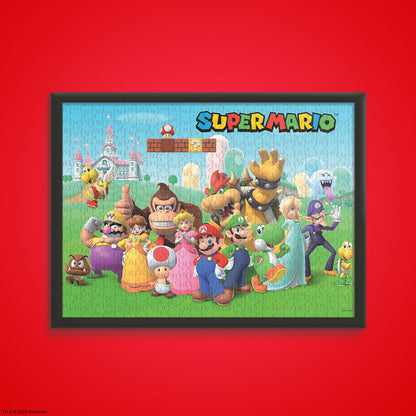 Super Mario™ "Mushroom Kingdom" 1,000 Piece Puzzle - Trò chơi xếp hình 1000 mảnh - The Op Games