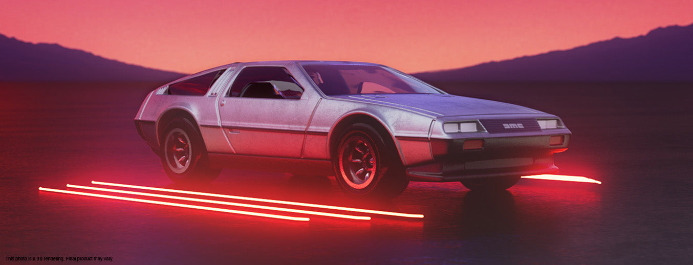 Hot Wheels x DeLorean DMC-12 & Alpha5 Collector Set - Bộ 2 Xe Mô Hình Kim Loại Cao Cấp Tỉ Lệ 1:64 - Hot Wheels Mattel Creations