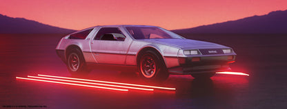 Hot Wheels x DeLorean DMC-12 & Alpha5 Collector Set - Bộ 2 Xe Mô Hình Kim Loại Cao Cấp Tỉ Lệ 1:64 - Hot Wheels Mattel Creations