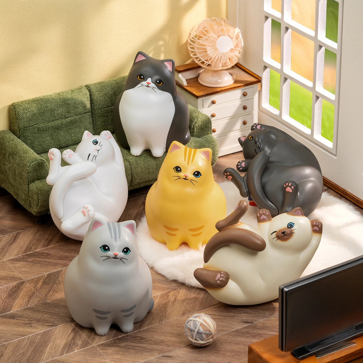 MEOWSTERY SOUND - Hộp mù Blind Box Art Toy Figure - 52TOYS