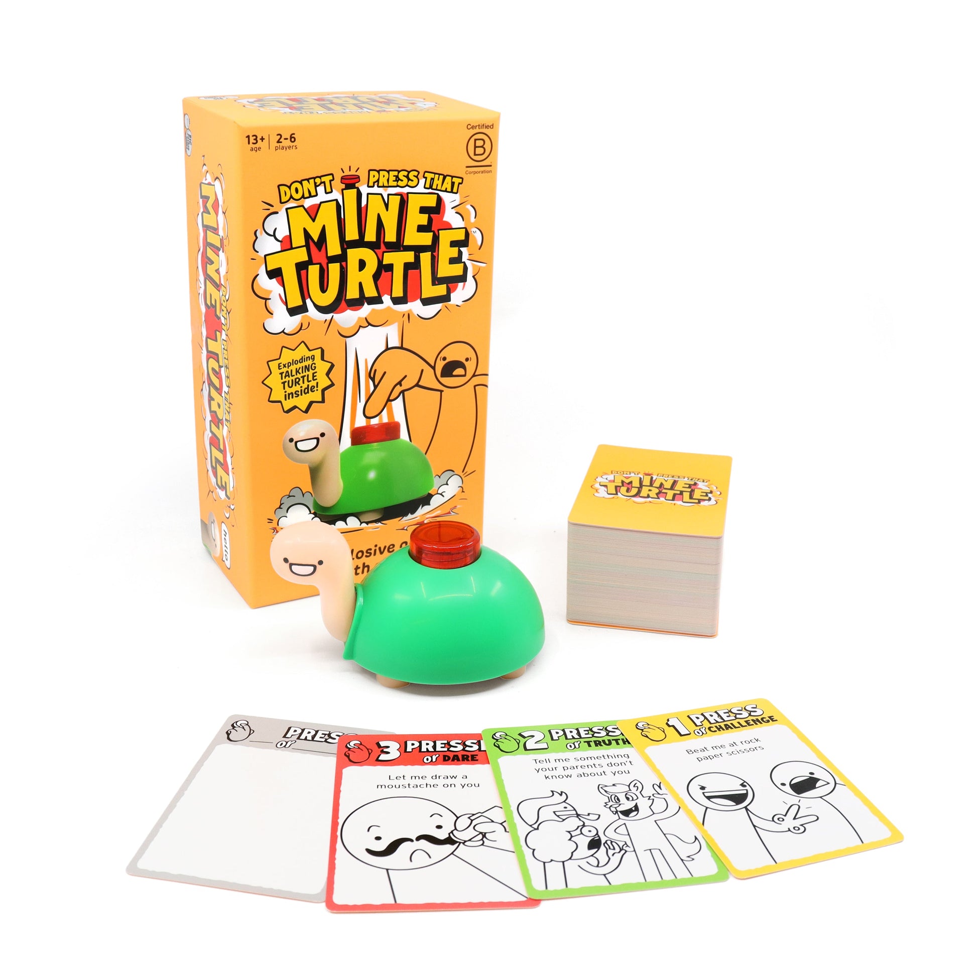 Mine Turtle: an Explosive Game of Truth Or Dare - Board Game Truth Or Dare Hài Hước - Big Potato Games Big Potato Games - ảnh