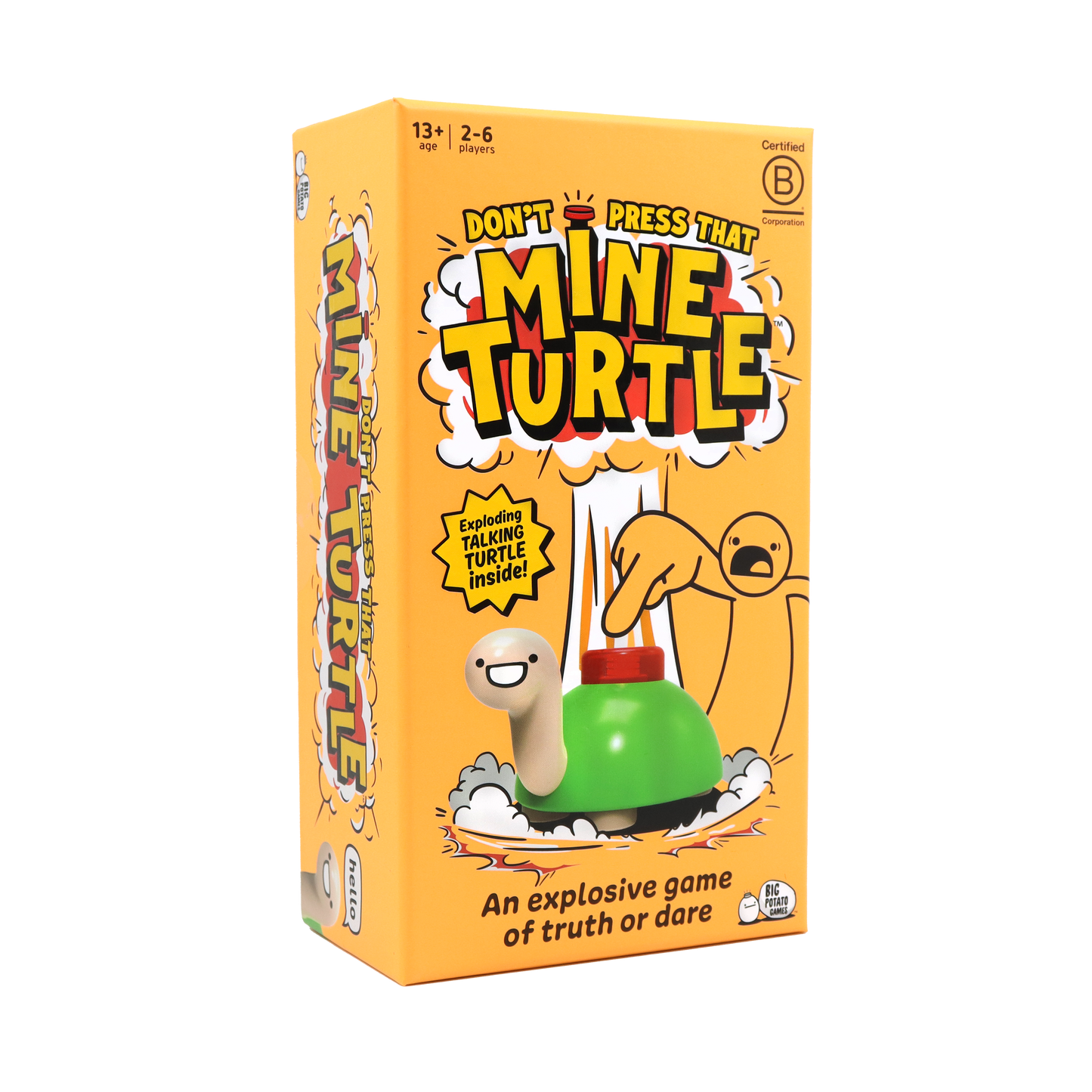 Mine Turtle: an Explosive Game of Truth Or Dare - Board Game Truth Or Dare Hài Hước - Big Potato Games - Hình ảnh sản phẩm