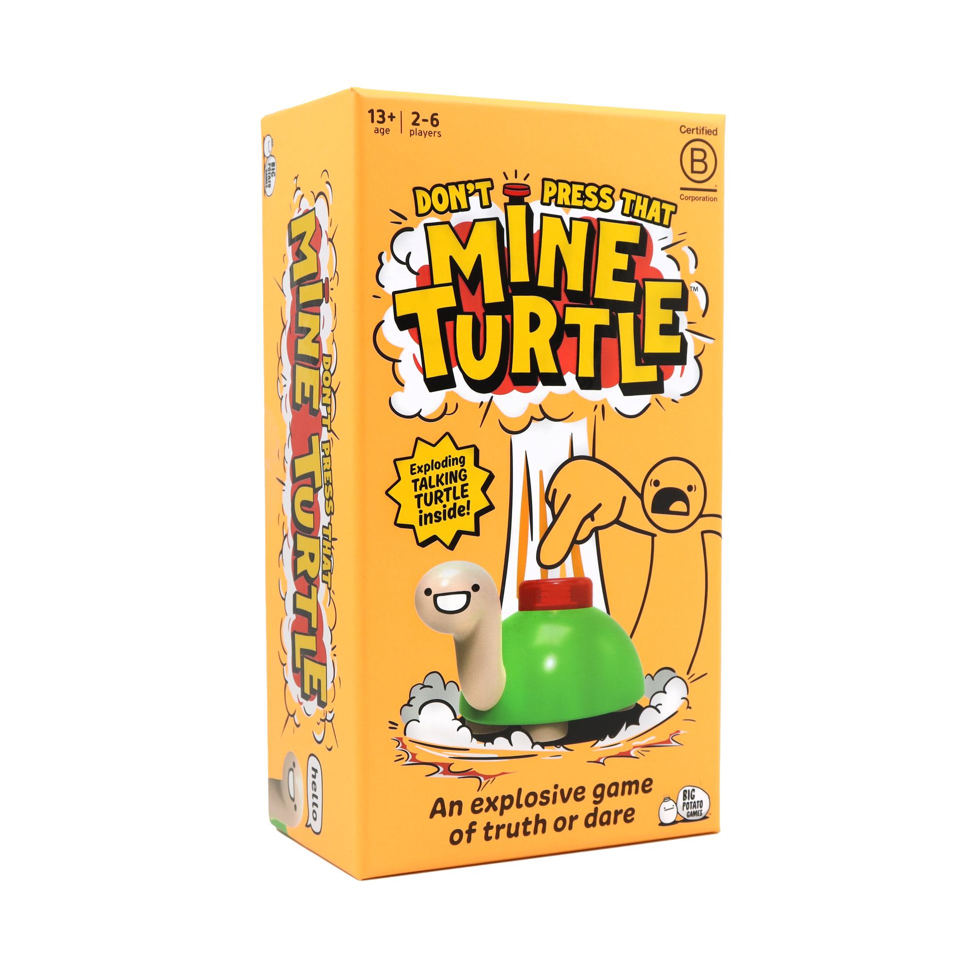 Mine Turtle: an Explosive Game of Truth Or Dare - Board Game Truth Or Dare Hài Hước - Big Potato Games - Hình ảnh sản phẩm