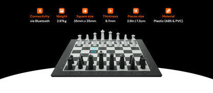GoChess Mini Bàn Cờ Vua Thông Minh Tự Động Kết Nối AI Particula