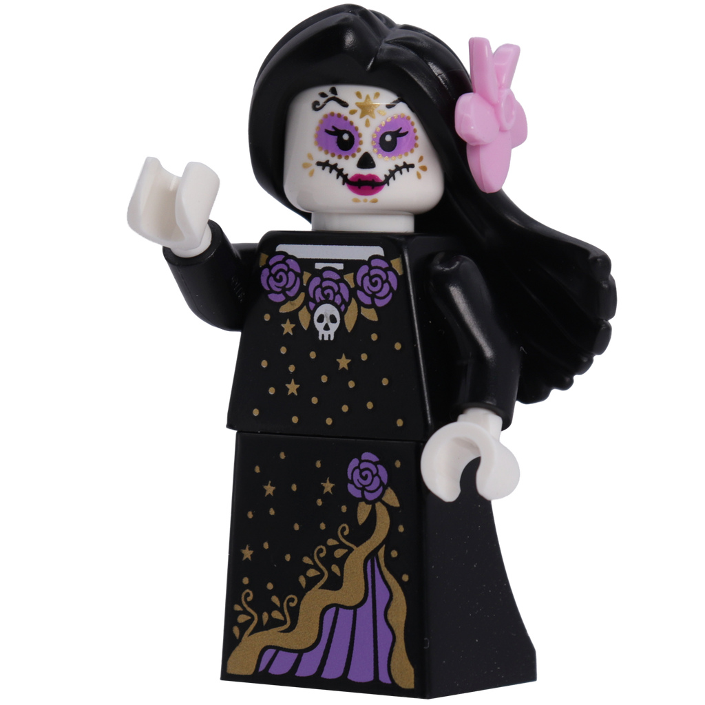 Minifigure La Catrina - Mô Hình Nhân Vật LEGO Độc Quyền - LEGO - Hình ảnh chi tiết 2