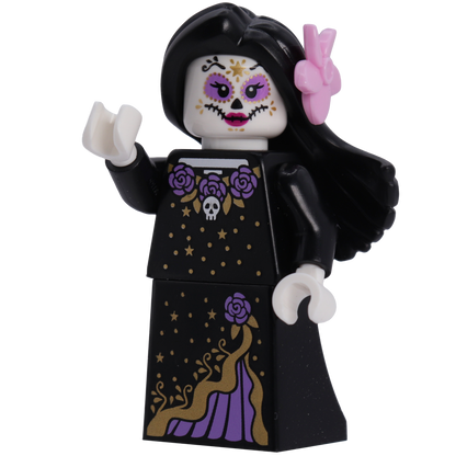 Minifigure La Catrina - Mô Hình Nhân Vật LEGO Độc Quyền - LEGO - Hình ảnh chi tiết 2