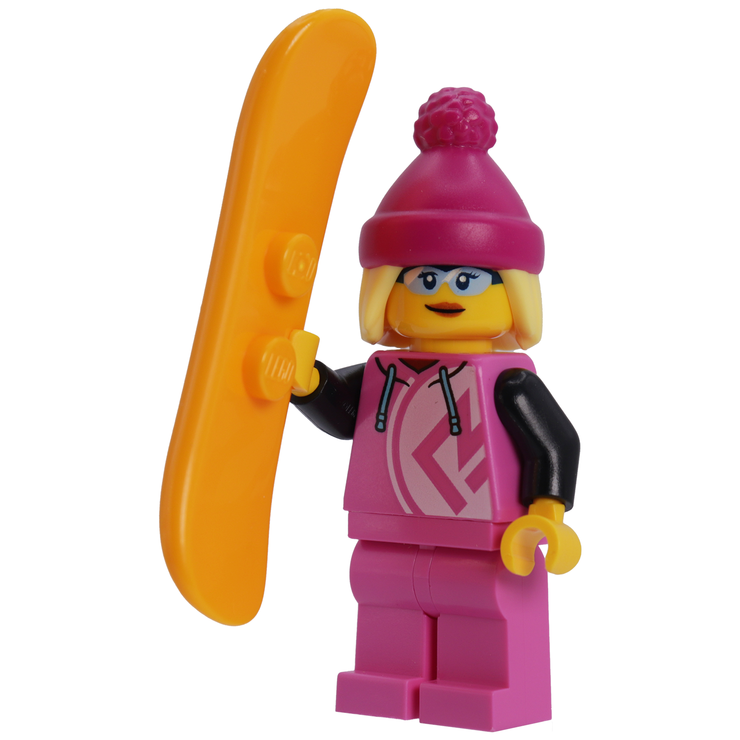 Minifigure Pink Snowboarder - Nhân Vật LEGO Nữ Vận Động Viên Trượt Tuyết Màu Hồng - LEGO - Hình ảnh sản phẩm