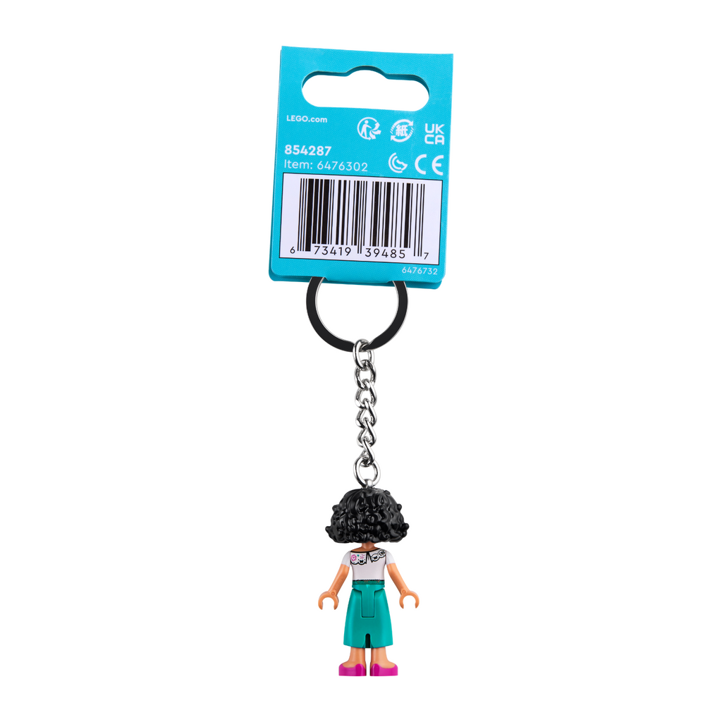 LEGO® Disney™ Mirabel Keyring - Móc khóa nhân vật Mirabel Encanto - LEGO 854287 - Góc nhìn khác 3
