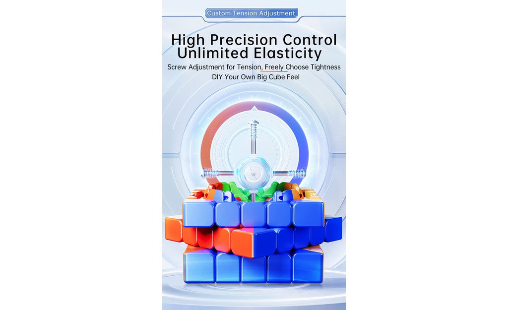 MoYu AoChuang 5x5 V6 Double-Track (Magnetic, Ball-Core, UV Coated) - Rubik 5x5 Nam Châm Cao Cấp - MoYu