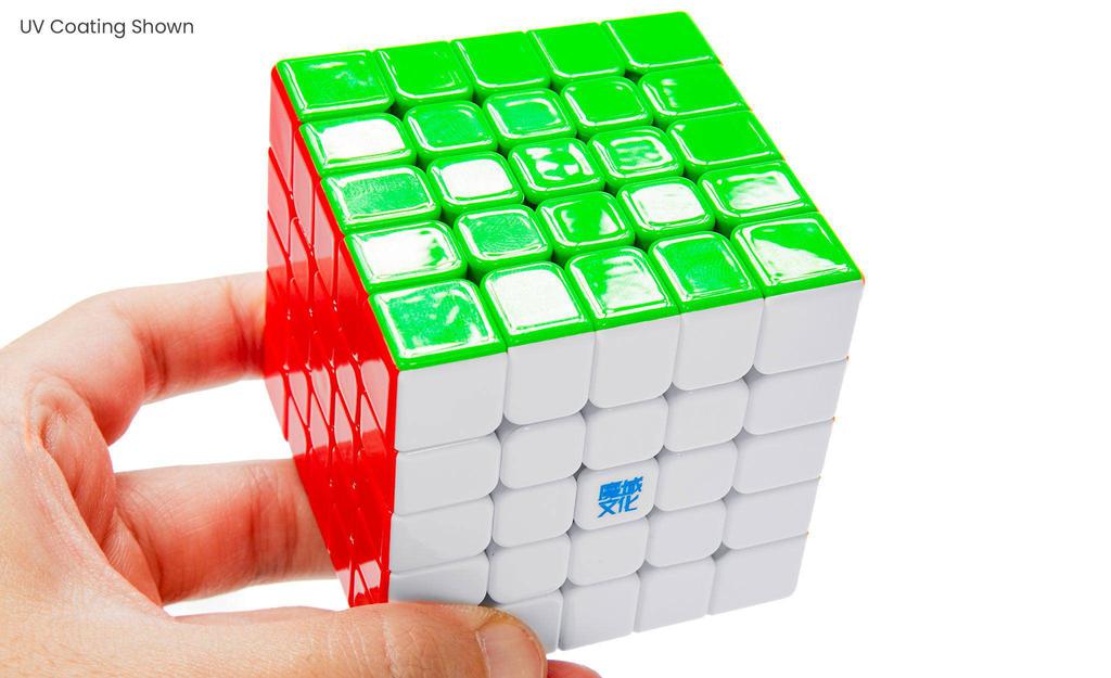 MoYu AoChuang 5x5 V6 Double-Track (Magnetic, Ball-Core, UV Coated) - Rubik 5x5 Nam Châm Cao Cấp - MoYu - Hình ảnh chi tiết 2