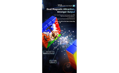 MoYu AoSu 4x4 V7 Double-Track (Magnetic, Ball-Core, UV Coated) - Rubik 4x4 Nam Châm Cao Cấp - MoYu AoSu V7 MoYu - ảnh 1 - Rub
