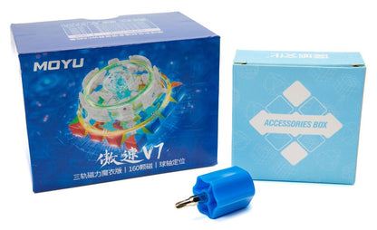 MoYu AoSu 4x4 V7 Triple-Track (Magnetic, Ball-Core, UV Coated) - Rubik 4x4 Nam Châm Cao Cấp MoYu - Hình ảnh bổ sung 6