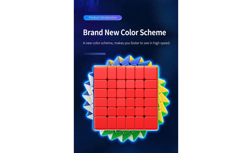 MoYu MeiLong 6x6 V2 (Magnetic) - Rubik 6x6 Có Nam Châm Chính Hãng MoYu MoYu - ảnh 7 - Rubik 6x6