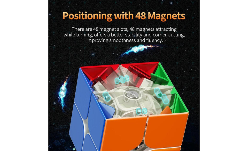 MoYu RS2 M Evolution 2x2 (Magnetic) Rubik 2x2 Nam Châm Cao Cấp MoYu MoYu - ảnh 2 - Rubik 2x2