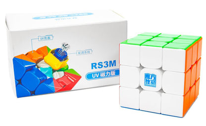 MoYu RS3 M 2020 3x3 (Magnetic, UV Coated) Rubik 3x3 Nam Châm Phủ UV MoYu - Hình ảnh sản phẩm