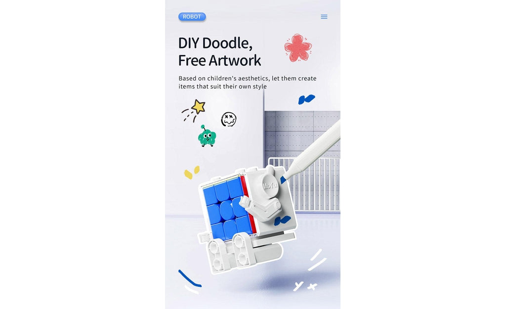 MoYu Robot Display Box - Hộp Trưng Bày Rubik Hình Robot - MoYu MoYu - ảnh 2 - Rubik Accessories