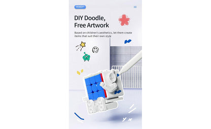 MoYu Robot Display Box - Hộp Trưng Bày Rubik Hình Robot - MoYu MoYu - ảnh 2 - Rubik Accessories