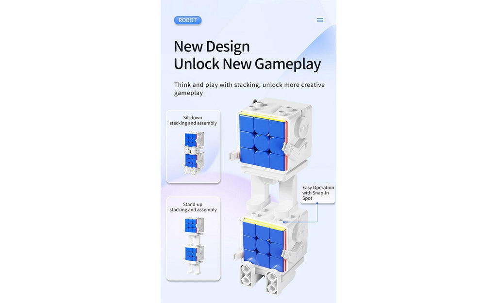 MoYu Robot Display Box - Hộp Trưng Bày Rubik Hình Robot - MoYu - Hình ảnh bổ sung 8