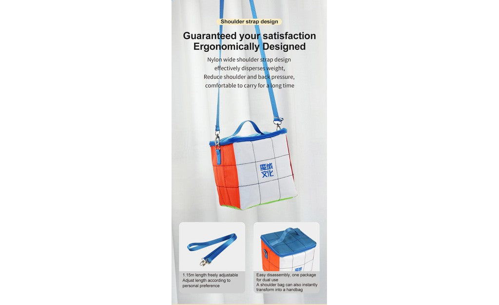 MoYu Shoulder Bag - Túi Đeo Chéo Đựng Rubik Cao Cấp MoYu - Hình ảnh bổ sung 6