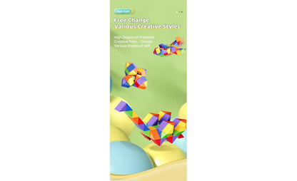 MoYu Snake Twist Puzzle - 72 Piece - Đồ chơi trí tuệ dạng rắn sáng tạo - MoYu - Hình ảnh chi tiết 2