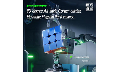 MoYu Super RS3 M 3x3 V2 (Magnetic, MagLev, UV Coated)