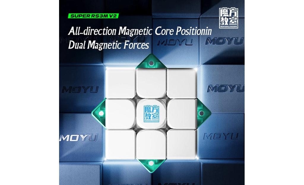 MoYu Super RS3 M 3x3 V2 (Magnetic, MagLev, UV Coated)