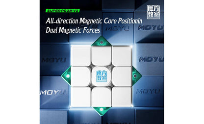 MoYu Super RS3 M 3x3 V2 (Magnetic, MagLev, UV Coated)