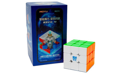 MoYu WeiLong AI 3x3 V10 (Magnetic, Ball-Core) - Bluetooth Smart Cube