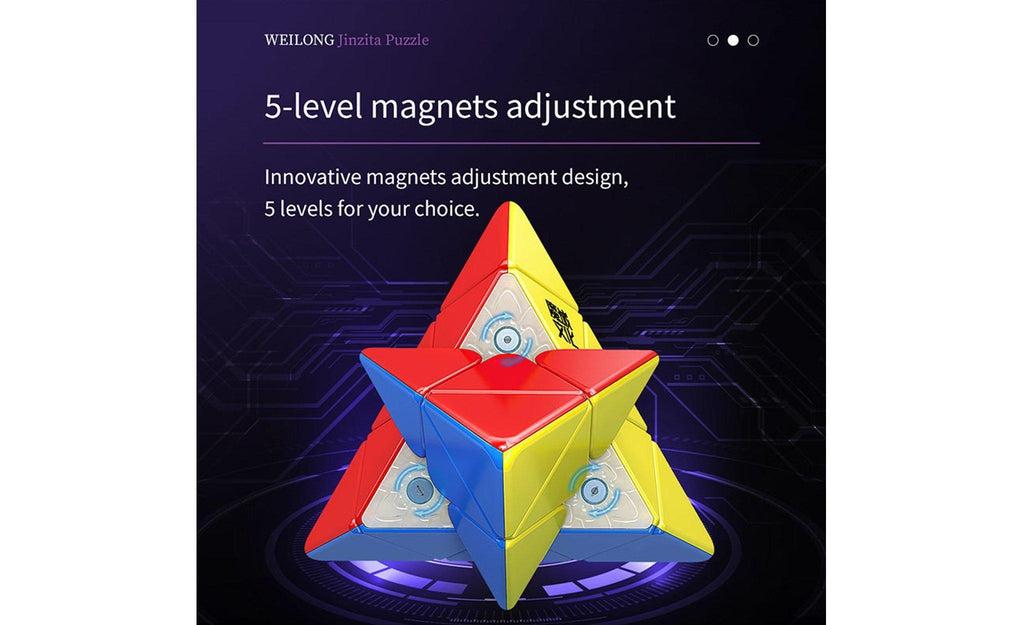 MoYu WeiLong Pyraminx (Magnetic, MagLev) - Rubik Tam Giác Nam Châm MagLev Cao Cấp MoYu MoYu - ảnh 2 - Pyraminx