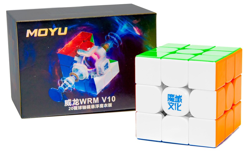 MoYu WeiLong WR M 3x3 V10 (Magnetic, MagLev, 20-Magnet Ball-Core, UV Coated) - Rubik 3x3 Nam Châm MagLev Cao Cấp MoYu - Hình ảnh sản phẩm