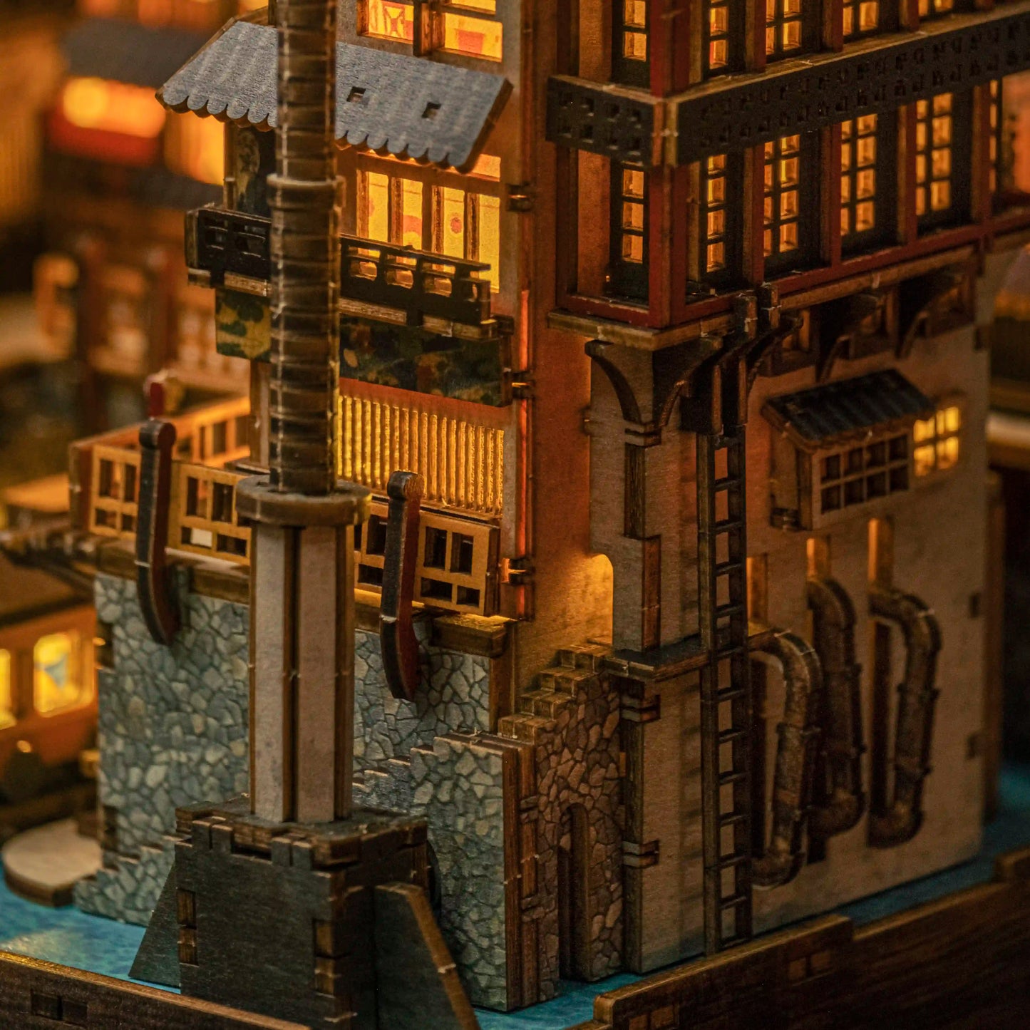 Nhà tắm nước nóng Ginzan Onsen - Nhật Bản