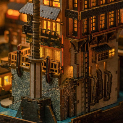 Nhà tắm nước nóng Ginzan Onsen - Nhật Bản