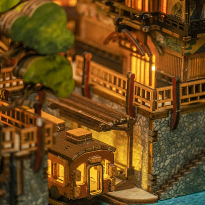 Nhà tắm nước nóng Ginzan Onsen - Nhật Bản