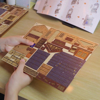 Làng chài Sawara - Nhật Bản (Mô hình Book Nook)