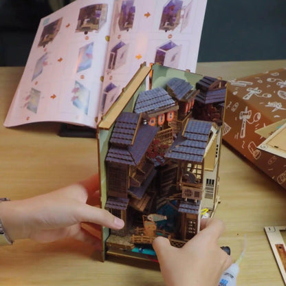 Làng chài Sawara - Nhật Bản (Mô hình Book Nook)