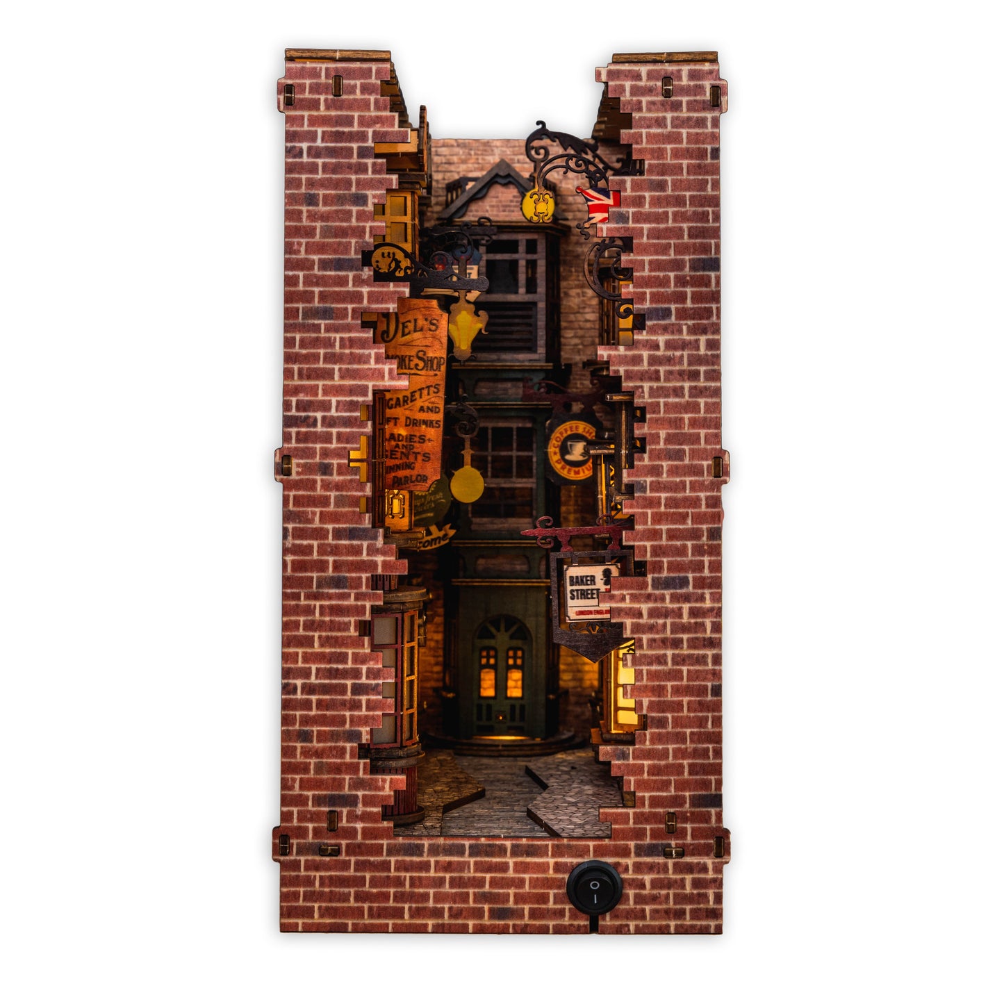 Phố Cổ London - Châu Âu (Mô hình Book Nook)