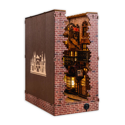 Phố Cổ London - Châu Âu (Mô hình Book Nook)