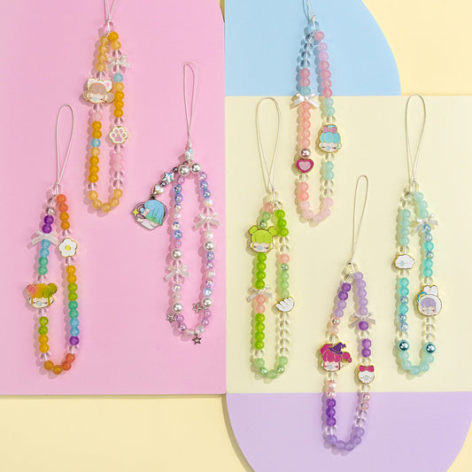 Nanci Sweet Time Beaded Phone Charm - Dây đeo điện thoại hạt cườm Blind Box - Rolife