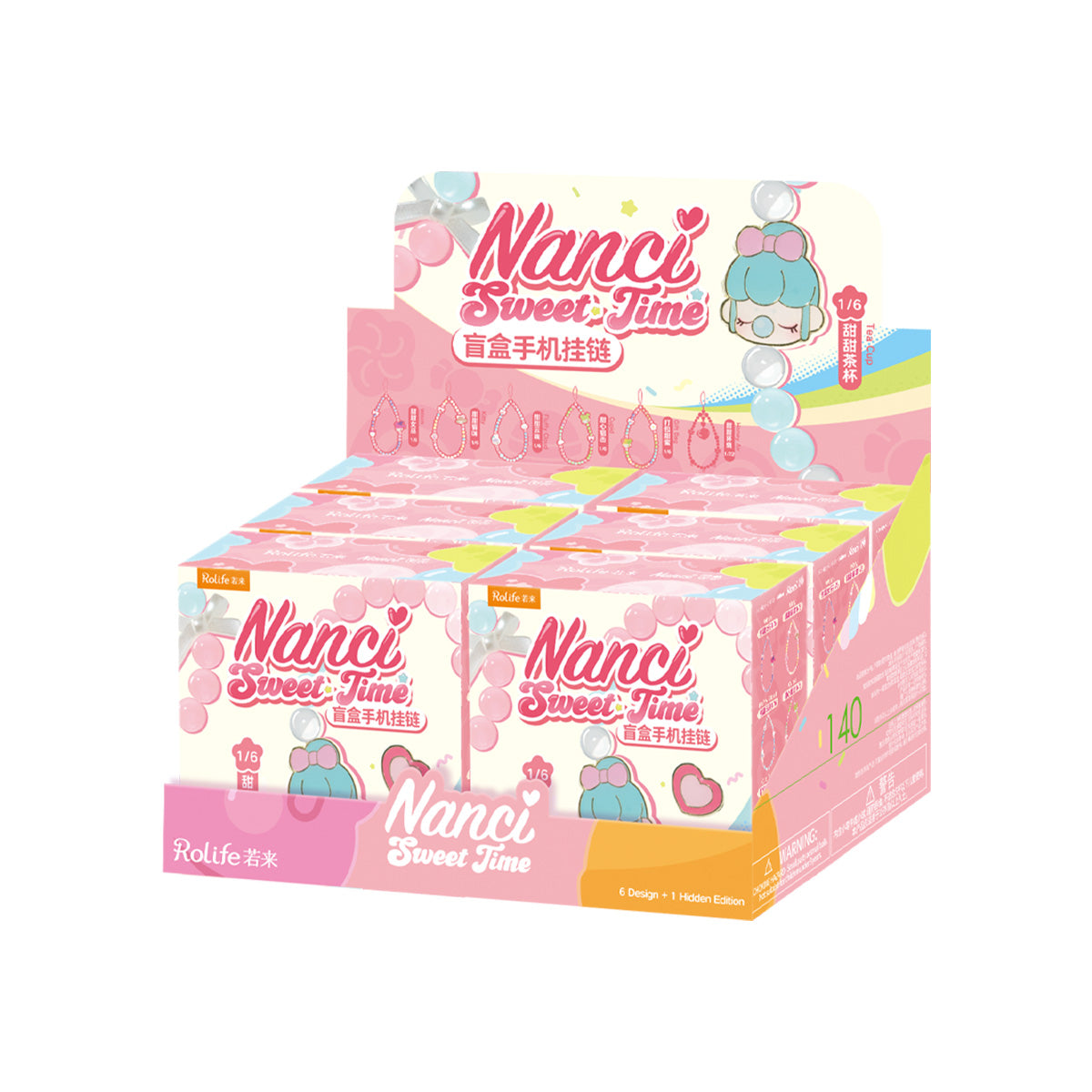 Nanci Sweet Time Beaded Phone Charm - Dây đeo điện thoại hạt cườm Blind Box - Rolife