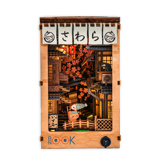 Làng chài Sawara - Nhật Bản (Mô hình Book Nook)