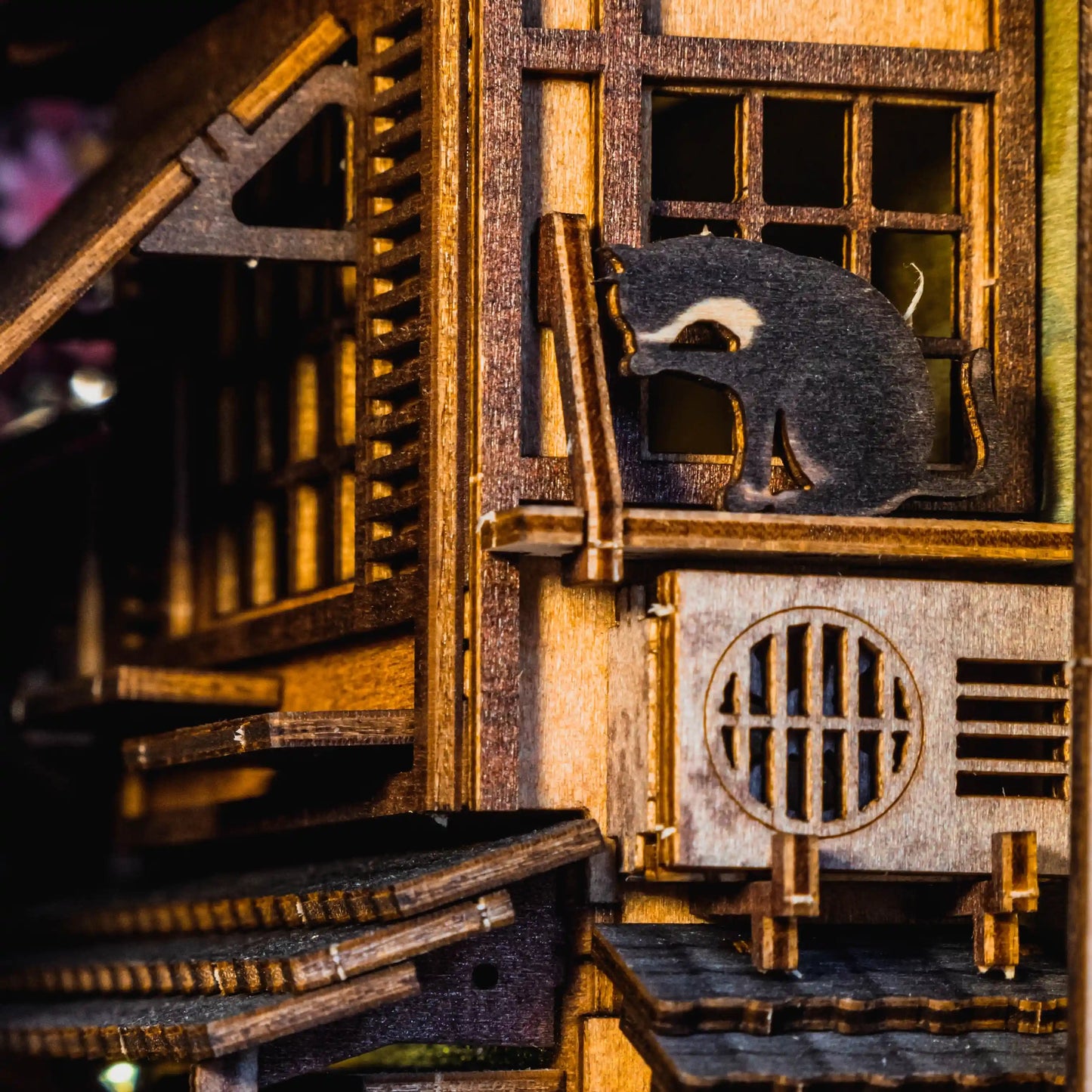 Làng chài Sawara - Nhật Bản (Mô hình Book Nook)