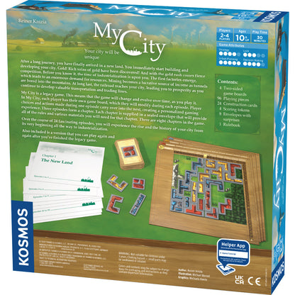 My City - Board Game Legacy Xây Dựng Thành Phố - Thames & Kosmos - Góc nhìn khác 3