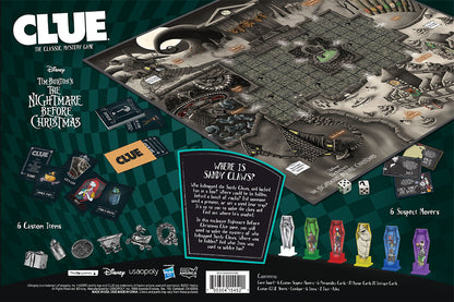 CLUE®: Disney Tim Burton's The Nightmare Before Christmas - Trò chơi board game giải đố - The Op Games