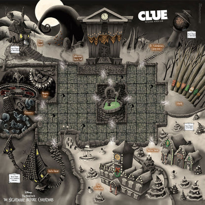 CLUE®: Disney Tim Burton's The Nightmare Before Christmas - Trò chơi board game giải đố - The Op Games