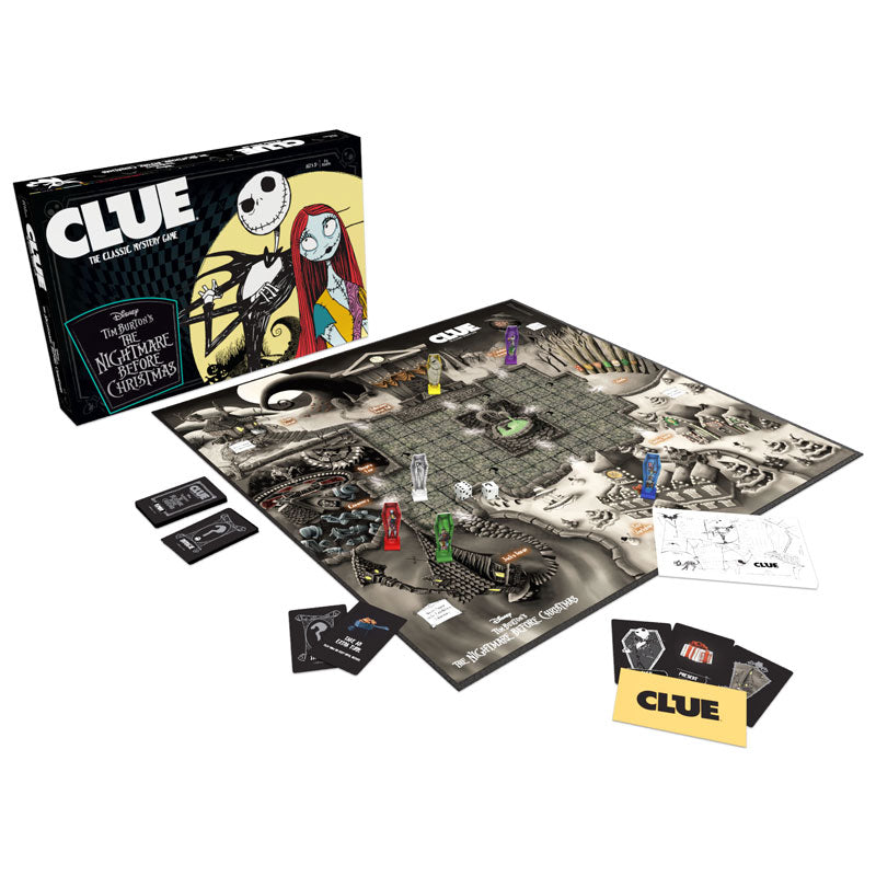 CLUE®: Disney Tim Burton's The Nightmare Before Christmas - Trò chơi board game giải đố - The Op Games