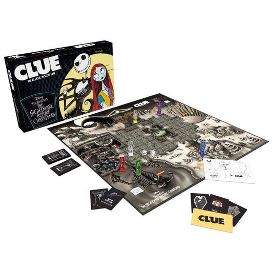 CLUE®: Disney Tim Burton's The Nightmare Before Christmas - Trò chơi board game giải đố - The Op Games