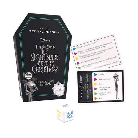 TRIVIAL PURSUIT®: Disney Tim Burton's The Nightmare Before Christmas Collector's Edition - Board Game Đố Vui - The Op Games