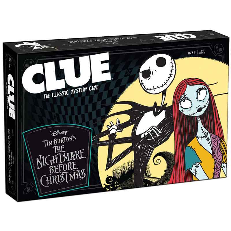 CLUE®: Disney Tim Burton's The Nightmare Before Christmas - Trò chơi board game giải đố - The Op Games